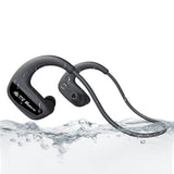 1 x RAW Customer Returns CYBORIS waterproof headphones swimming, Bluetooth headphones in-ear IPX8 MP3 headphones 16GB - with bone conduction waterproof speakers, wireless sports headphones for running, diving, swimming - RRP €54.66