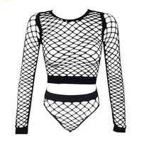 9 x Brand New HOTSO Fishnet Bodystockings Dress, Elasticity Transparent Body Lingerie Women Sexy Lingerie Nylon Bodysuit for Woman Lover 2 Piece Lingerie Set - RRP €248.4