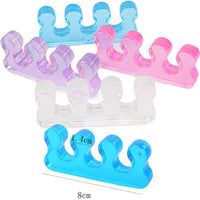 8 x Brand New Toe separator, silicone pedicure spacer for feet nail polish crooked toes washable - RRP €80.56