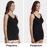 1 x RAW Customer Returns iloveSIA 3X Nursing Tops Set Nursing Fashion Black Breast Feeding Tank Tops Seamless Undershirt Cami Tank Black 2XL - RRP €39.99