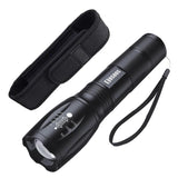 3 x RAW Customer Returns COSOOS Professional Powerful LED Flashlight, Electric Flashlight with Holster, 5 Modes, Zoomable, IPX4 Waterproof Military Tactical Flashlight for Camping, Hiking, Outdoor, Emergency - RRP €30.21