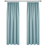 1 x RAW Customer Returns Deconovo Curtain Opaque Thick Curtain Blackout Curtain Children s Room, 229 x 168 cm Height x Width , Light Pink, Set of 2 - RRP €40.7