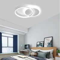 1 x RAW Customer Returns 36W LED ceiling light dimmable ceiling lamp bedroom, 55cm modern ceiling light ring lamp living room, bedroom lamp LED ceiling lamp for bedroom living room office study room children s room - RRP €63.92