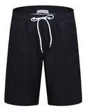 1 x RAW Customer Returns iCKER men s shorts, swimming trunks, beach shorts, beach shorts, board shorts, quick-drying for summer, black, S3, XXL - RRP €23.99