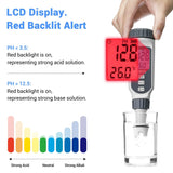 1 x RAW Customer Returns PH Meter, Dr.meter 2 in 1 Digital pH Meter with LCD Display PH Accuracy 0.01 PH Meter 0-14 PH Automatic Calibration for Aquariums, Swimming Pools - RRP €29.99