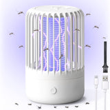 1 x RAW Customer Returns Insect killer, mosquito trap, electric, mosquito lamp, mosquito protection, insect catcher, UV light, insect killer, powerful USB pest control traps for indoor and outdoor use - RRP €36.29