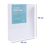 1 x RAW Customer Returns Exerz 40x50cm Stretcher Frame - 4 Pack Canvas Framed Art Canvas 280GSM Pre-Stretched 100 Cotton Triple Primed Acid Free Medium Grain 1.7cm Thick - RRP €36.99