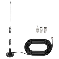 1 x RAW Customer Returns Bingfu DAB DAB FM Radio Antenna Digital Rod Antenna Indoor Antenna with 3 m Extension Cable Magnetic Base for DAB FM Radio Home Stereo Receiver AV Audio Video Home Theater Receiver - RRP €23.26