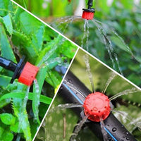 14 x Brand New 150pcs Micro Sprinkler Nozzles, Adjustable Irrigation Drippers Drip Watering Micro Sprinklers Misting System Sprinkler DIY for Garden Greenhouse - RRP €319.2