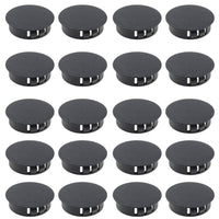 2 x RAW Customer Returns DXiongW 24 Pieces 35 mm Round Pipe Cap Insert Plastic Round Pipe End Caps Round Pipe Cap Snap Lock Type Caps for Table Legs Chairs Furniture - RRP €21.8