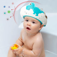 1 x RAW Customer Returns FUNUPUP Children s Shower Cap, Baby Bath Hat, Adjustable Children s Bath Visor, Baby Shampoo Cap, Waterproof Baby Shower Cap, Baby Bath Visor, Protects Eyes and Ears for Baby Children Blue  - RRP €9.94