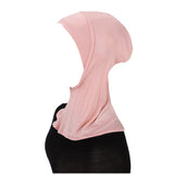 1 x Brand New MOWEN Women Hijab Scarf Muslim Turban Elastic Sweat Absorbent Cotton Tube Hood Women Gifts, peach - RRP €24.0