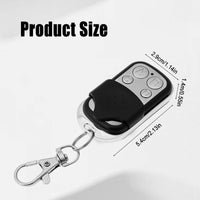 2 x RAW Customer Returns Remote Control Key Fob, 433MHz Electric Clone Gate Opener for Automatic Sliding Gate, Electric Rolling Driveway Gate Opener Closer Cloning Garage Door Opener Gate Remote Control 5  - RRP €39.18