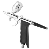 1 x RAW Customer Returns Airbrush, Gravity Spray Trigger Air Paint Control Gun Airbrush Set Multiply Purpose Dual Action Model Gravity Feed Cosmetic Makeup Airbrush - RRP €54.84