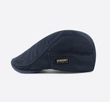 1 x RAW Customer Returns Men s Flat Cap Retro Peaked Cap Beret Cap Newsboy Sports Hat Flat Cap Beret Beret Flat Cap Adjustable Cabbie Gatsby Cap - RRP €27.6