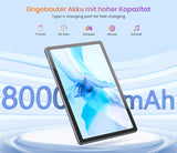 5 x RAW Customer Returns 2024 Android 12 Tablet Newest 10.36 inch Tablets Computer 8GB 128GB 1TB Expansion, 8000mAh Battery, 2.4G 5G Wi-Fi 6, 5MP 13MP Dual Camera, Bluetooth, 1280 x 800 FHD IPS Tablet - RRP €453.7