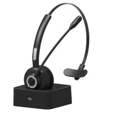 1 x RAW Customer Returns Funtuan Bluetooth Headset with Microphone Wireless Bluetooth Headphones Noise Canceling Trucker Bluetooth Headset - RRP €38.96