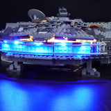 1 x RAW Customer Returns BRIKSMAX Led Lighting Kit for Lego Star Wars Millennium Falcon, Compatible With Lego 75257 Building Blocks Model - Without Lego Set  - RRP €49.99