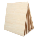 1 x RAW Customer Returns Dofiki 15 pieces 3 mm plywood basswood sheets 300 x 300 x 3 mm craft plywood for laser cutting laser engraving wood burning construction model, 3 mm bass wood sheet - RRP €33.26