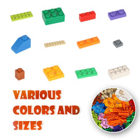 1 x RAW Customer Returns Lekebaby 1500 pieces classic building blocks, suitable for boys and girls aged 6 and over, compatible with all major brands - RRP €38.3