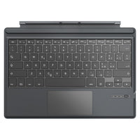 1 x RAW Customer Returns MoKo Italian Keyboard Compatible with Microsoft Surface Pro 7 Plus Pro 7 Pro 6 Pro 5 Pro 4 Pro 3, QWERTY Layout Bluetooth Keyboard with Slim Swivel Joint, Built-in Lithium Battery, Gray - RRP €85.99