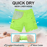 1 x RAW Customer Returns LARGERED 2 Pack Men s Swim Shorts Quick Dry Breathable Beach Shorts Sports Shorts Workout Pants with Mesh Lining and - RRP €25.1