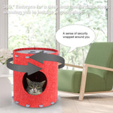 1 x Brand New Pet Bucket 41x41x42cm, Foldable Waterproof Bucket for Dogs, Cats, Small Animals Red  - RRP €22.99