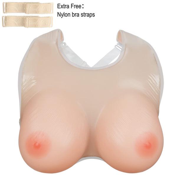 1 x RAW Customer Returns Vollence E Cup Strap on silicone breasts