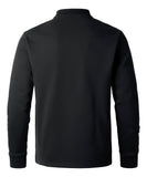 1 x RAW Customer Returns Harbrosrce Men s Henley Fleece Sweatshirt Pullover Cotton Long Sleeve Fleece Sweater with Buttons - RRP €27.6