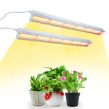 1 x RAW Customer Returns Niello 2pcs T5 plant lamp LED, 42cm full spectrum grow lamp for indoor plants, 660nm 3000K 5000K plant light with reflector daisy chain for sowing, greenhouse, grow shelves - RRP €36.22