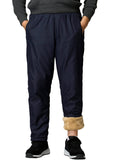 1 x Brand New KTWOLEN Jogging bottoms men s warm sports trousers, winter fleece trousers, drawstring, elastic leisure trousers, Sherpa lined, sporty trousers, joggers with pockets, blue, XL - RRP €36.29