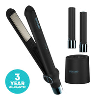 4 x RAW Customer Returns Revamp Progloss iGen Cordless Ceramic Flat Iron - Portable Cordless Flat Irons, Ultra Fast Digitally Controlled Heat, Auto Shut-Off, USB Charging Cable - Must-Have for Travel - RRP €734.08