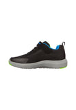 1 x RAW Customer Returns Skechers Dynamic Tread, Children s and Youth Sneakers, Black Blue Lime, 27.5 EU - RRP €51.26