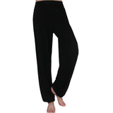 1 x RAW Customer Returns MEISHINE Women s Fashionable Stretch Pants for Sports, Yoga, Dance, Jogging and Dancing Black L - RRP €24.0