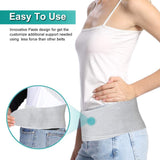 1 x RAW Customer Returns Semme Waist Warmer Belt Abdominal Support Warm Waist Trimmer Brace, Heat Therapy Wrap for Lumbar Pain Relief Back, Abdominal Warmer Band L 110 20 cm 43.3 7.8 in  - RRP €20.39