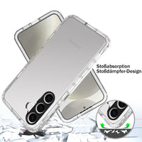 1 x RAW Customer Returns Leedia Full Body Compatible with S24 Plus Case 360 Degree Cell Phone Case Galaxy S24 Plus Shockproof Full Protection Case Transparent with Built-in Screen Protector Cover for Samsung Galaxy S24 Plus 5G 6.7  - RRP €18.14