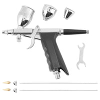 1 x RAW Customer Returns Airbrush, Gravity Spray Trigger Air Paint Control Gun Airbrush Set Multiply Purpose Dual Action Model Gravity Feed Cosmetic Makeup Airbrush - RRP €54.84