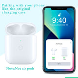 1 x RAW Customer Returns Wireless charging case for Air pod 1 and 2 gen, charging case replacement charging case with Bluetooth pairing synchronization button, 5 times full charge for Air pod 2 headphones not  - RRP €39.99