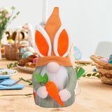 5 x Brand New HGSHUO Easter decoration gnome plush Easter bunny dwarf cuddly toy Easter bunny dolls for Easter decoration spring Easter bunny gnome decor holiday decoration orange - RRP €102.0