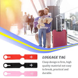 2 x Brand New Pack of 3 luggage tags, luggage tags with address tag, suitcase labels, suitcase tag, luggage tag, name tag, suitcase for quickly finding travel bags, suitcases - RRP €33.6