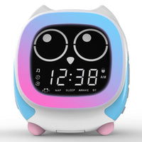 1 x RAW Customer Returns iTOMA Addo Ready-to-Rise Kids Alarm Clock with Sleep Trainer, Nightime LED and Sleep Sound Machine CKS912 - RRP €39.99