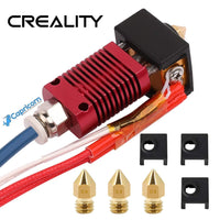 1 x RAW Customer Returns Sovol Creality Ender 3 Upgrades Extruder Hotend with Capricorn PTFE Tube 1.75mm and Silicone Protective Cover and 0.4mm Nozzle for Ender 3 V2 Ender 3 Pro, 24V 40W Heater NTC Thermistor - RRP €19.99