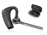 1 x RAW Customer Returns Conambo V5.2 Bluetooth headset, headset with microphone with CVC 8.0 and ENC for business office driving, in-ear headset mobile phone for Android PC laptop - 16H talk hands-free system - RRP €35.39