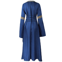 1 x RAW Customer Returns Feynman Retro Medieval Dress Gothic Palace Women s Trumpet Sleeves Party Renaissance Costume - RRP €41.99