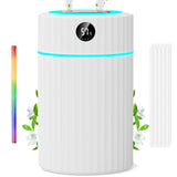 1 x RAW Customer Returns Humidifier Bedroom 36H Double Spray with LED Screen, 23dB Quiet Humidifier, Room Humidifier with 7 Colors Light 10 Filters, 1.8L Room Humidifier for Children s Room Baby, Aroma Diffuser 40  - RRP €30.74