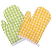 10 x Brand New MAGICLULU 2 Pack Microwave Gloves For Adults Thickened Cotton Lining Resistant Oven Gloves For Adults Kitchen Mat Cooking Grilling - RRP €204.0