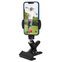 1 x RAW Customer Returns MoKo Golf Cart Phone Holder Multi-Angle Adjustable Phone Holder 4.7 to 6.8 Inch Universal Smartphone Holder Non-Slip 360 Degree Rotating for Car - Black - RRP €18.14