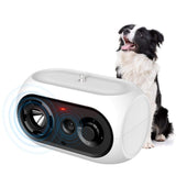 1 x RAW Customer Returns Automatic Ultrasonic Dog Anti Barking Device Safe, Waterproof Anti Bark Device, Bark Control for Dogs, Rechargeable Bark Control for Small Medium Large Dogs, Bark Control Dog Indoor Outdoor - RRP €33.26