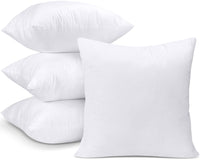 1 x RAW Customer Returns Utopia Bedding Set of 4 Cushions, 50 x 50 cm Cushion Filling, Sofa Cushions, Inner Cushion White  - RRP €28.22