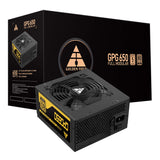 1 x RAW Customer Returns GOLDEN FIELD PC Power Supply, 80 Gold 550W ATX Power Supply, Fully Modular For Gaming PC - RRP €78.98